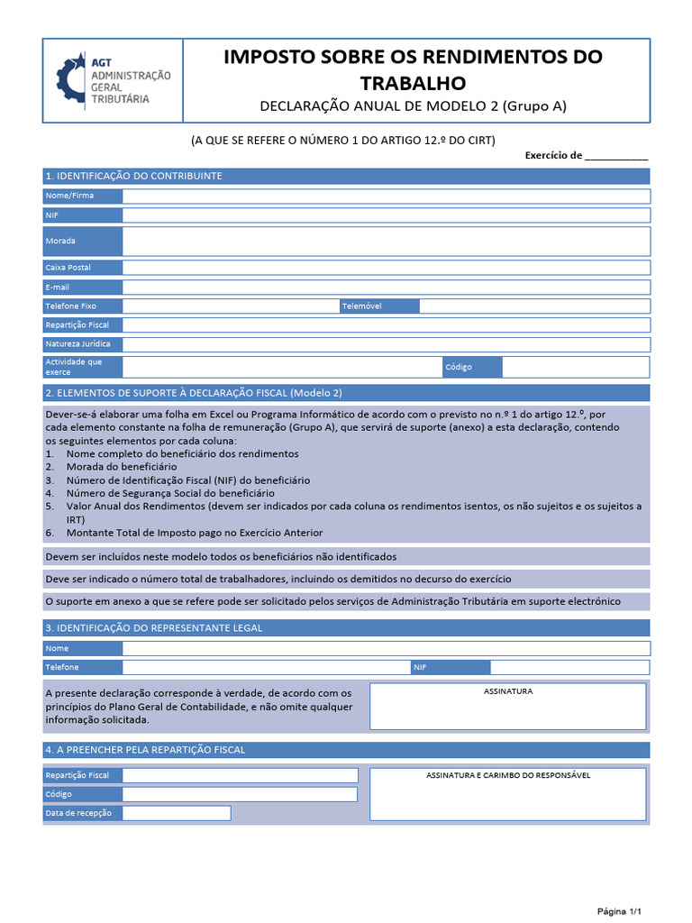 Declaração Anual Modelo 2: Guia Completo | PDF | Impostos