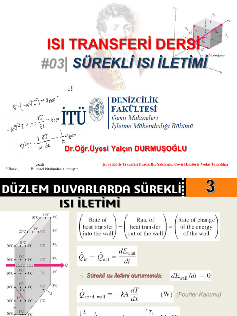 Isı Transferi Bölüm#03 | PDF