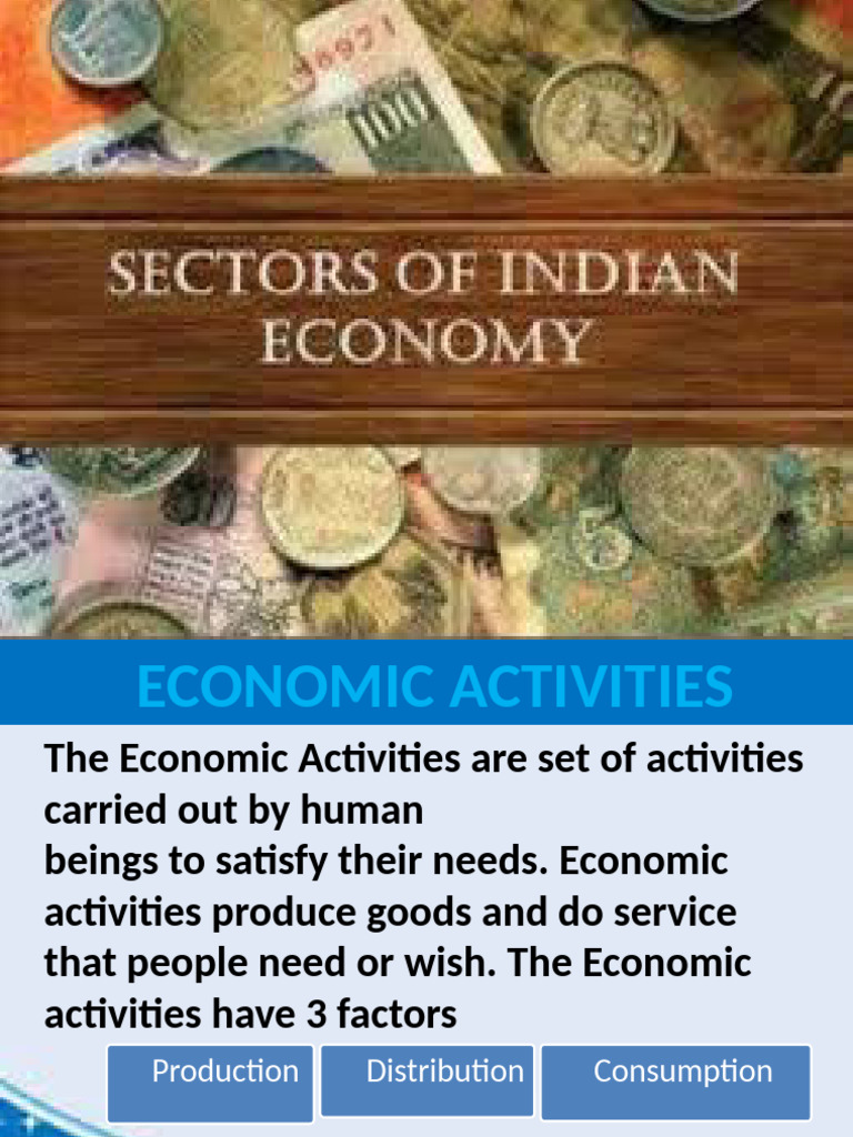 Overview of Economic Sectors in India | PDF