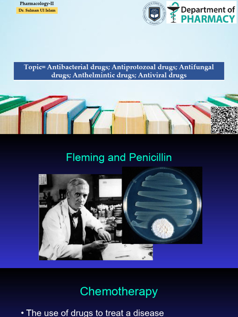 Antibacterial Drugs | PDF | Penicillin | Antimicrobial