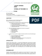 152 Obstructive Sleep Apnoea and Anaesthesia 1