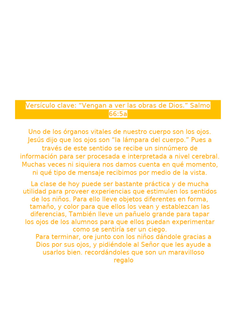 Cuida Tus Ojos | PDF