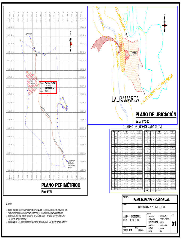 Falla Geológica en Cusco: Detalles y Planos | PDF | Geodesia ...