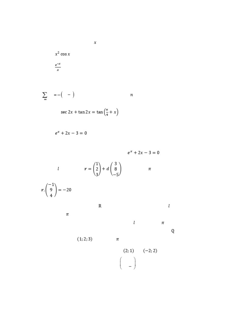 2016 Nov P2 240118 181242 | PDF | Pi | Equations
