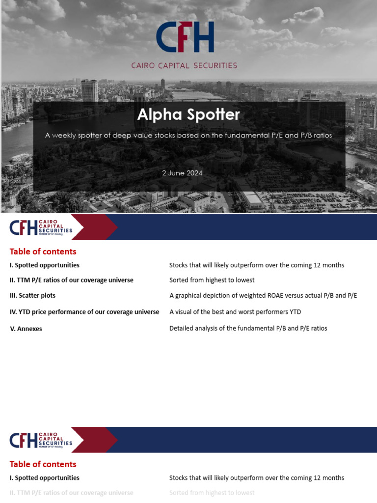 Weekly Deep Value Stock Insights | PDF | Price–Earnings Ratio ...
