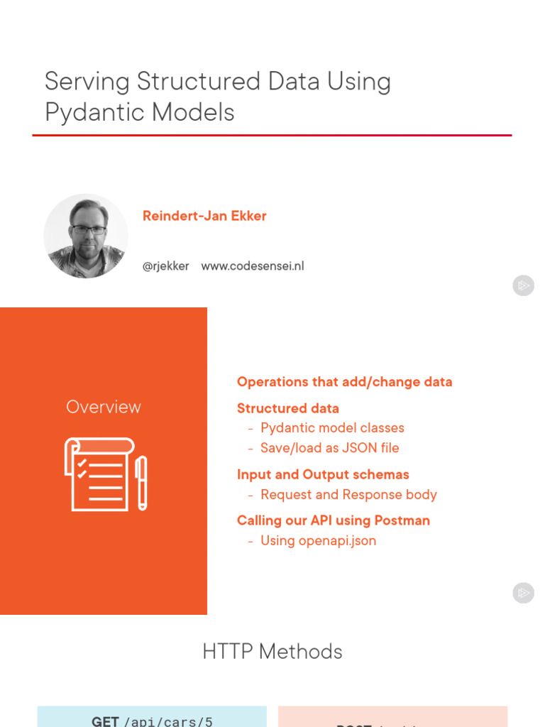 Pydantic Models for API Data Handling | PDF | Json | Data Model