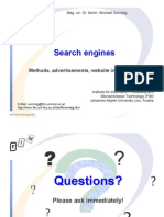 Search Engines: Methods, Advertisements, Website Integration