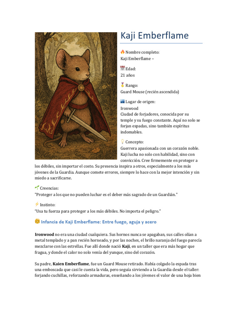 Kaji Emberflame | PDF