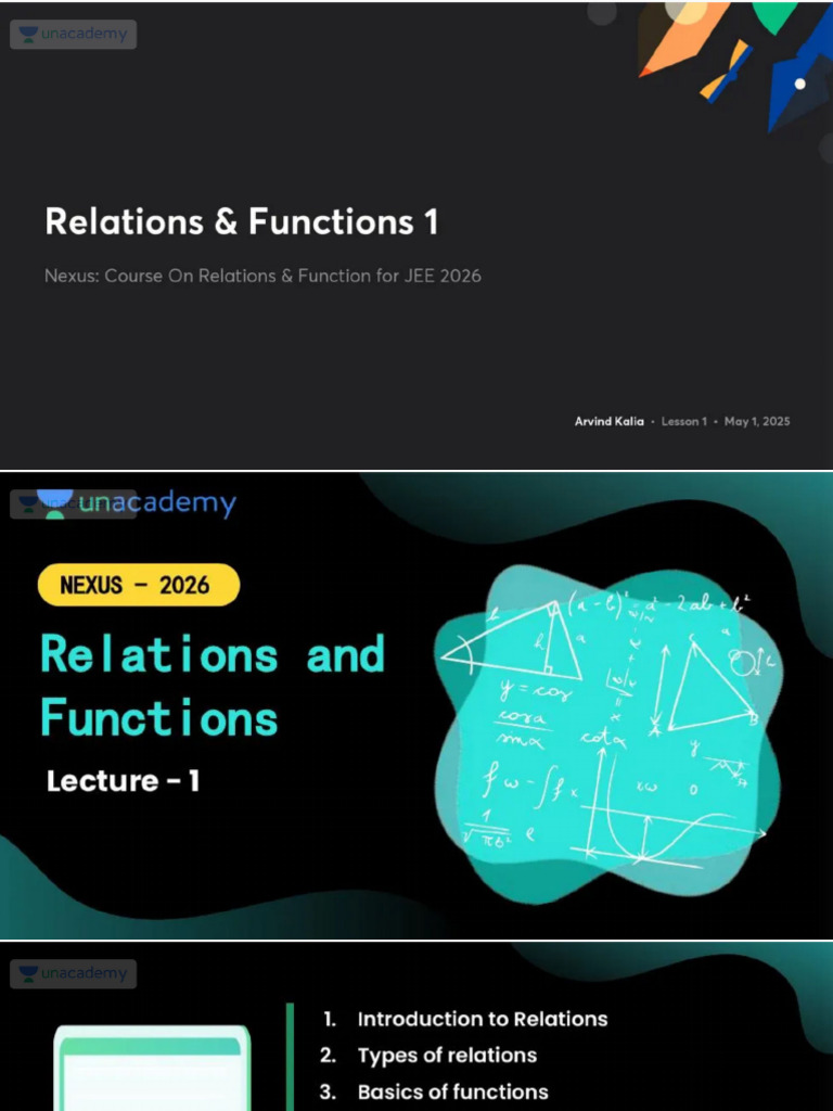 Relations Functions 1 No Anno | PDF