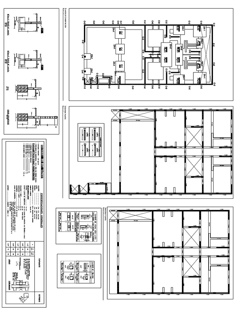 Plano de Estructuras | PDF