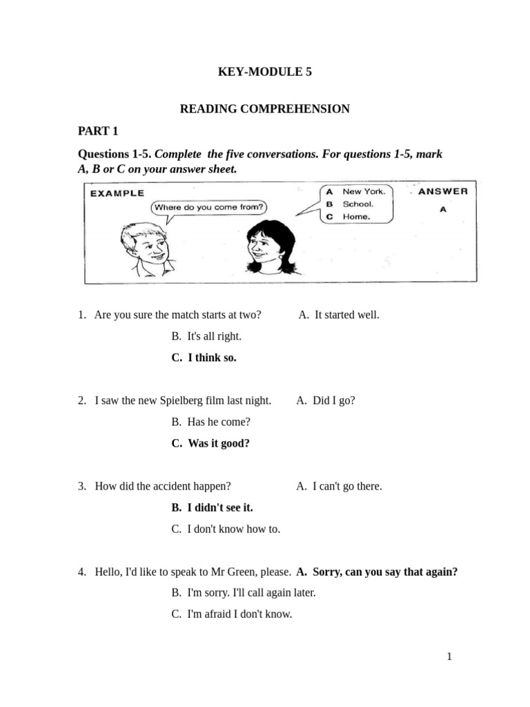 Key Module 5 | PDF