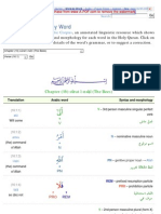 Verse (16:1) - Word by Word: Quranic Arabic Corpus