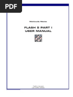 Flash 5 Part I User Manual: Multimedia Module