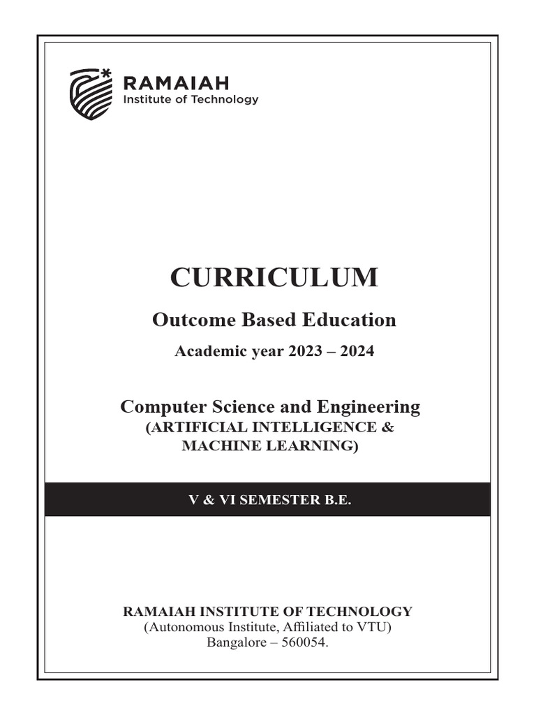 5 6 CSEAIML +Syllabus+for+2021-22+Batch Oct+9th Updated | PDF | Parsing ...