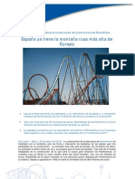 España Ya Tiene La Montaña Rusa Más Alta de Europa: Portaventura Finaliza La Construcción de La Estructura de Shambhala