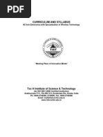 Cusat Wireless Technology Syllabus