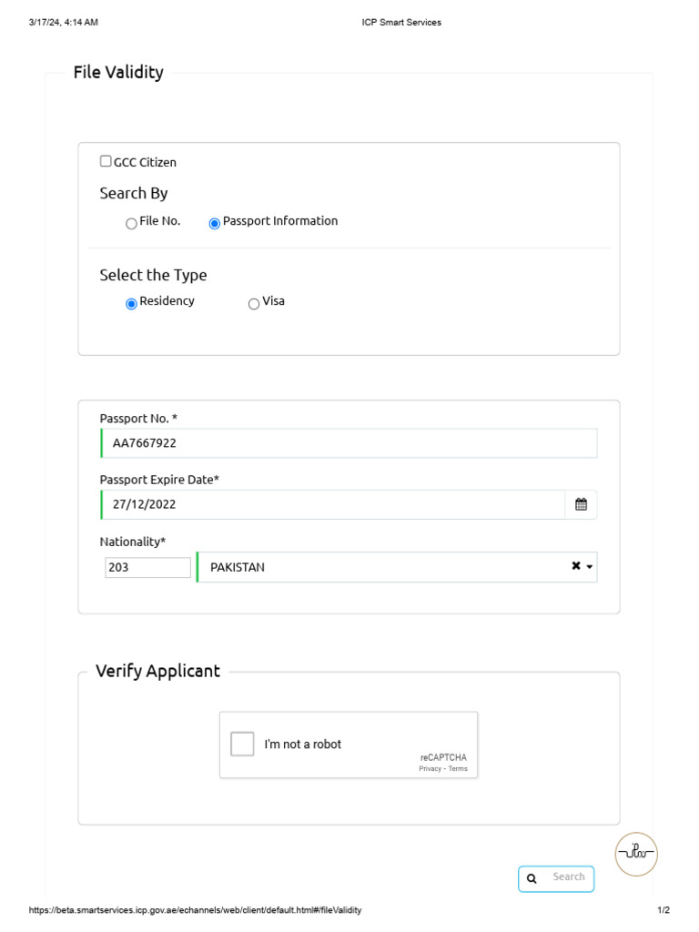 Check File Validity for UAE Residents | PDF | Passport | Government And ...