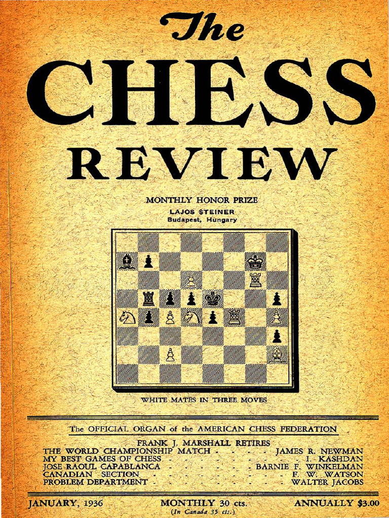 Chess Review: Euwe's Championship Victory | PDF | Chess People | Chess