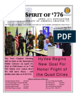 Vietnam Veterans of America Chapter 776 April 2012 Newsletter