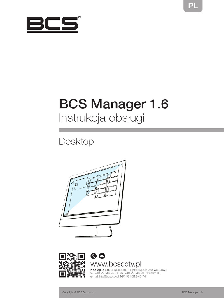 Instrukcja BCS Manager 1 - 6 | PDF