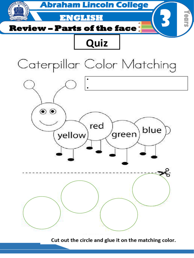 Worksheets 3 Years - May 3rd Week | PDF