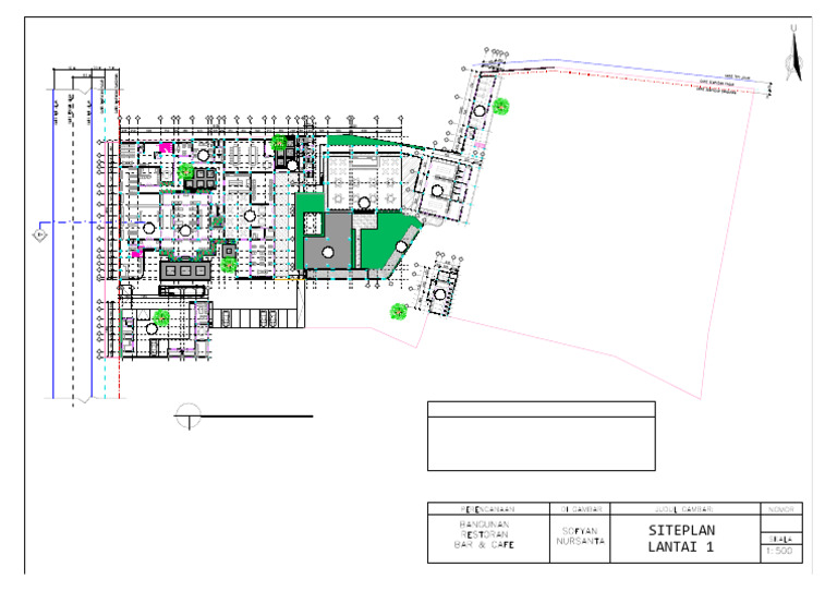Detailed Site Plan Layout 1:500 | PDF