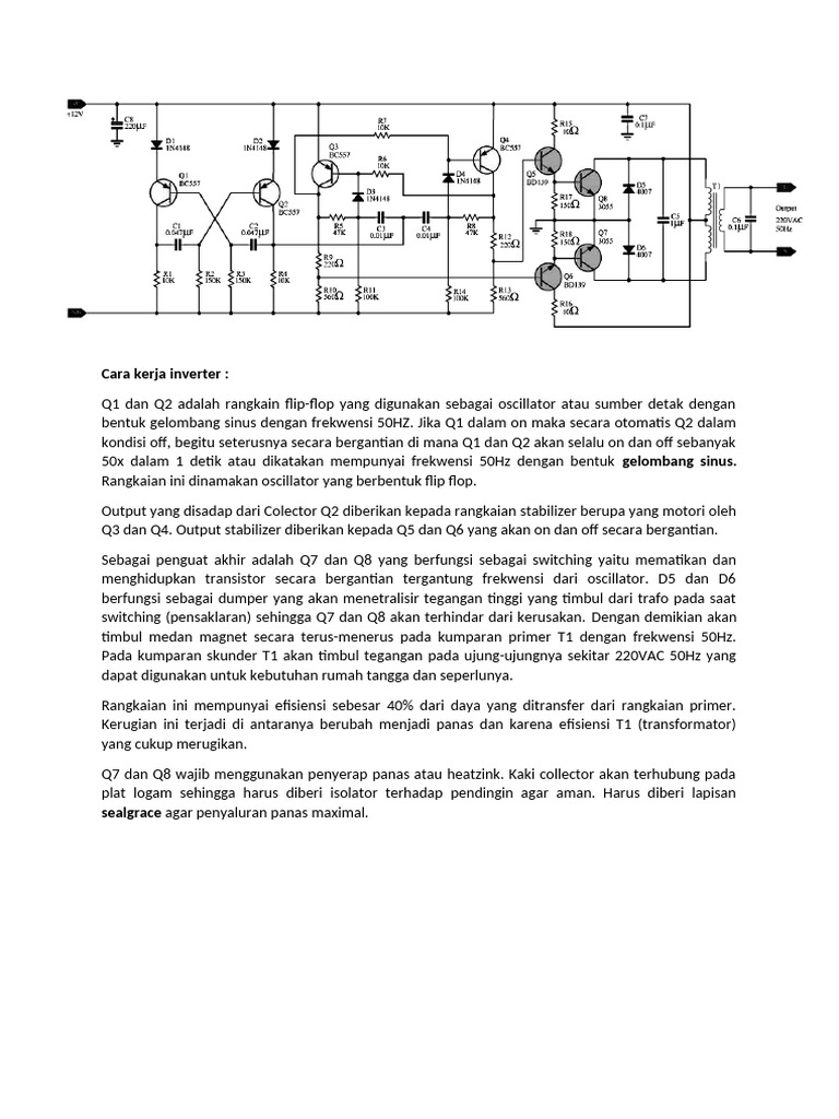 Cara Kerja Inverter 50Hz dan Efisiensinya | PDF