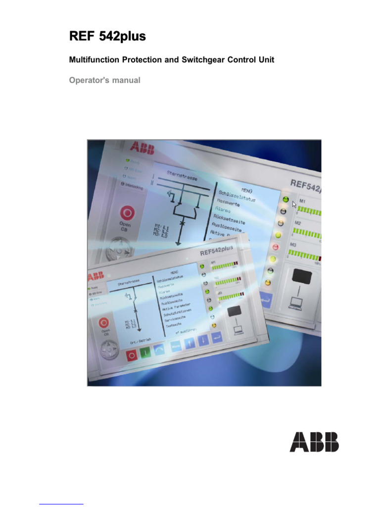 REF 542plus Operator's Manual | PDF | Menu (Computing) | User Interface