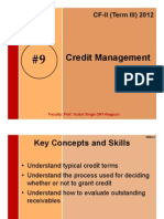 #9 Credit Management