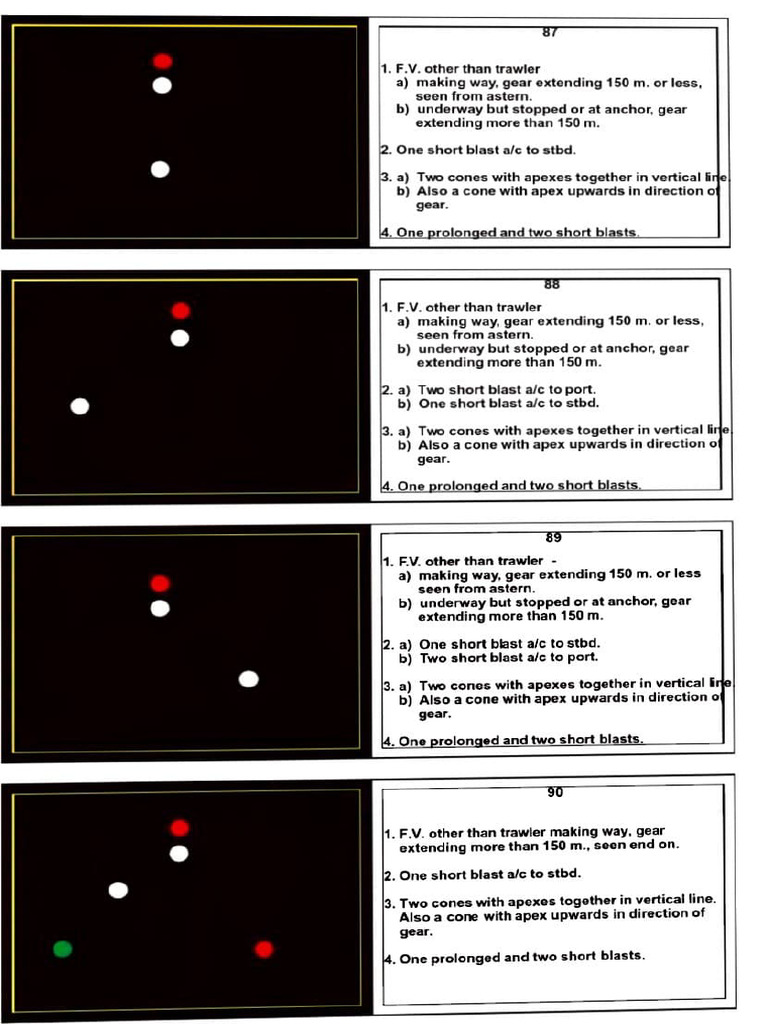 Navigation Lights at Sea | PDF