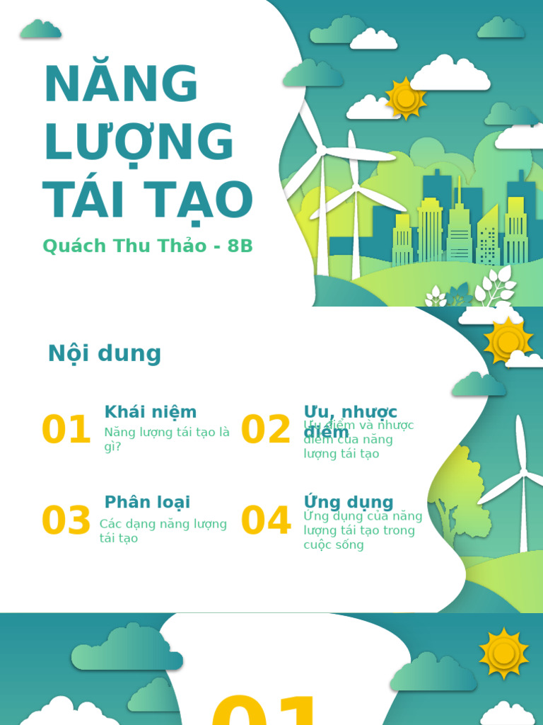 Bản Sao Của Renewable Energy Minitheme by Slidesgo | PDF