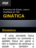 Ginástica - Promotora de Saúde, Lazer e Qualidade de Vida