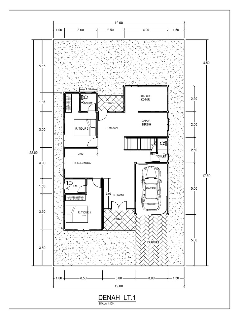 House Floor Plan with Room Dimensions | PDF