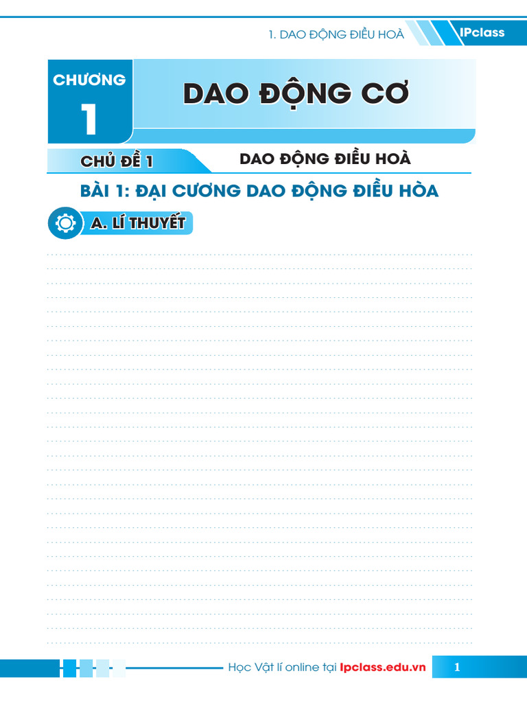 Chu de 1 | PDF