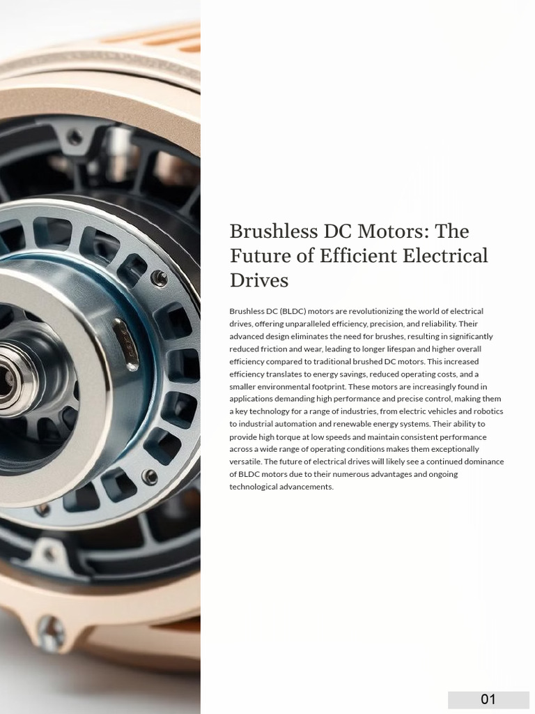 Brushless DC Motors The Future of Efficient Electrical Drives | PDF ...