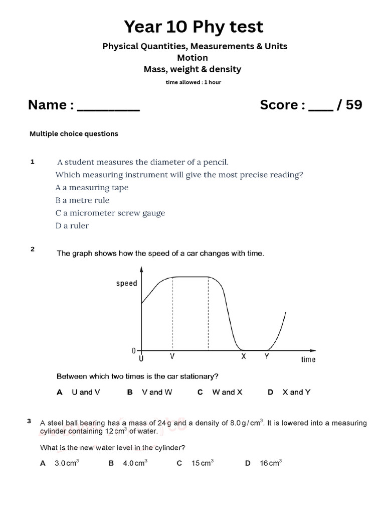 Chap 1.2.3 Physics | PDF