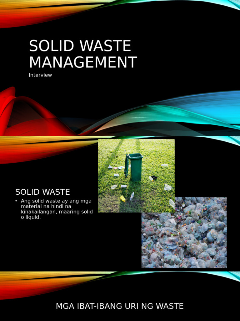 Solid Waste Management (Done) | PDF