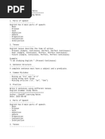 Comprehensive English Grammar Notes | PDF