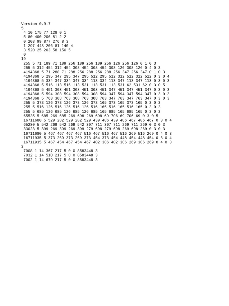 Analyse des données de version 0.9.7 | PDF