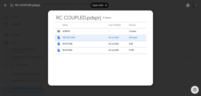 RC Coupled Amplifier Program | PDF