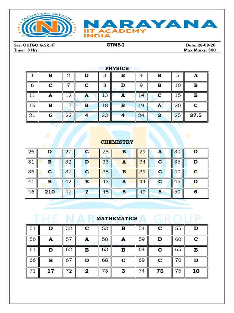 GTM 2 Answer | PDF | Mathematics