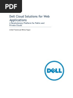 Dell Cloud Solution for Web Applications Revolutionary Cloud Platform