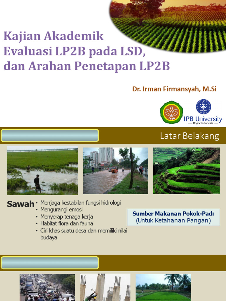 Evaluasi LP2B dan Perbandingan LSD | PDF