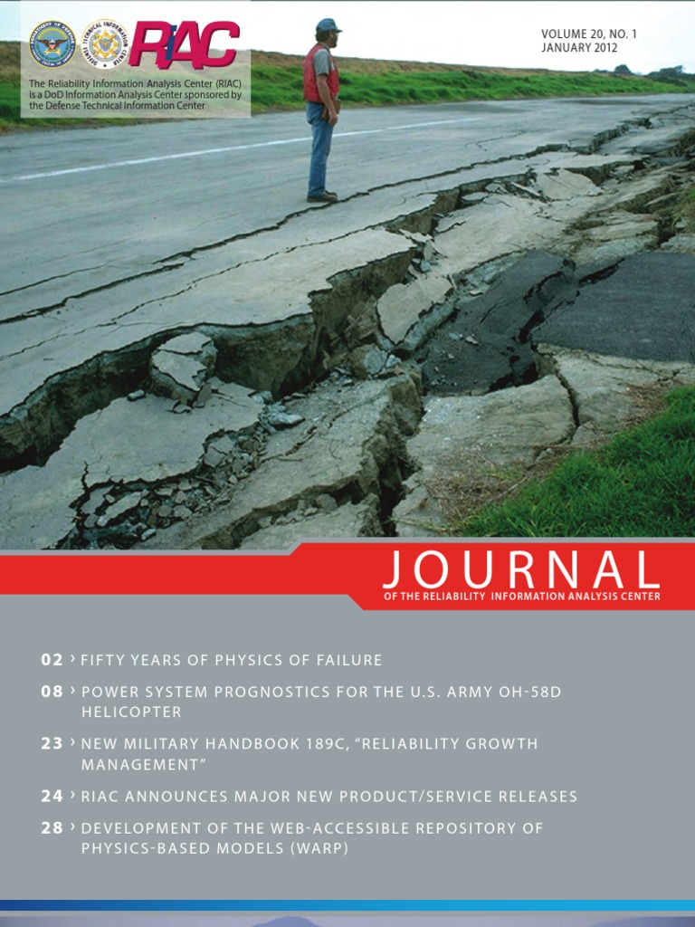 2012 Journal RIAC Web - 2 | PDF | Reliability Engineering | Fatigue ...