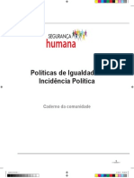 Políticas de Igualdade e Incidência Política - SH