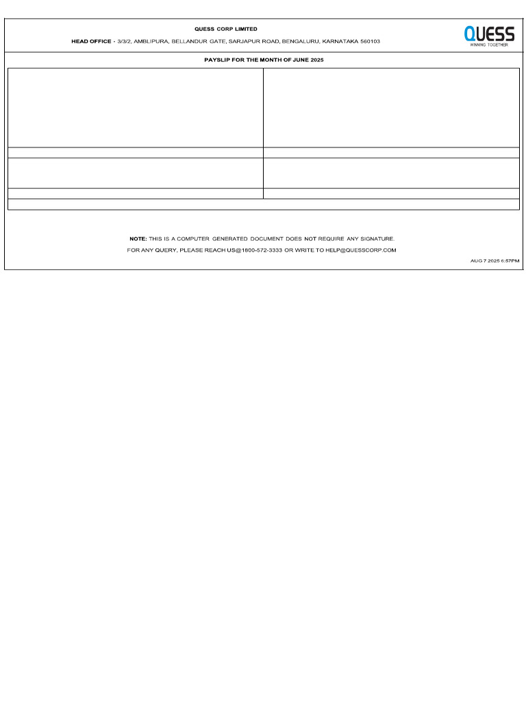 Jagmeet Singh JUNE+2025 Salary+Slip+-+May-2025 | PDF