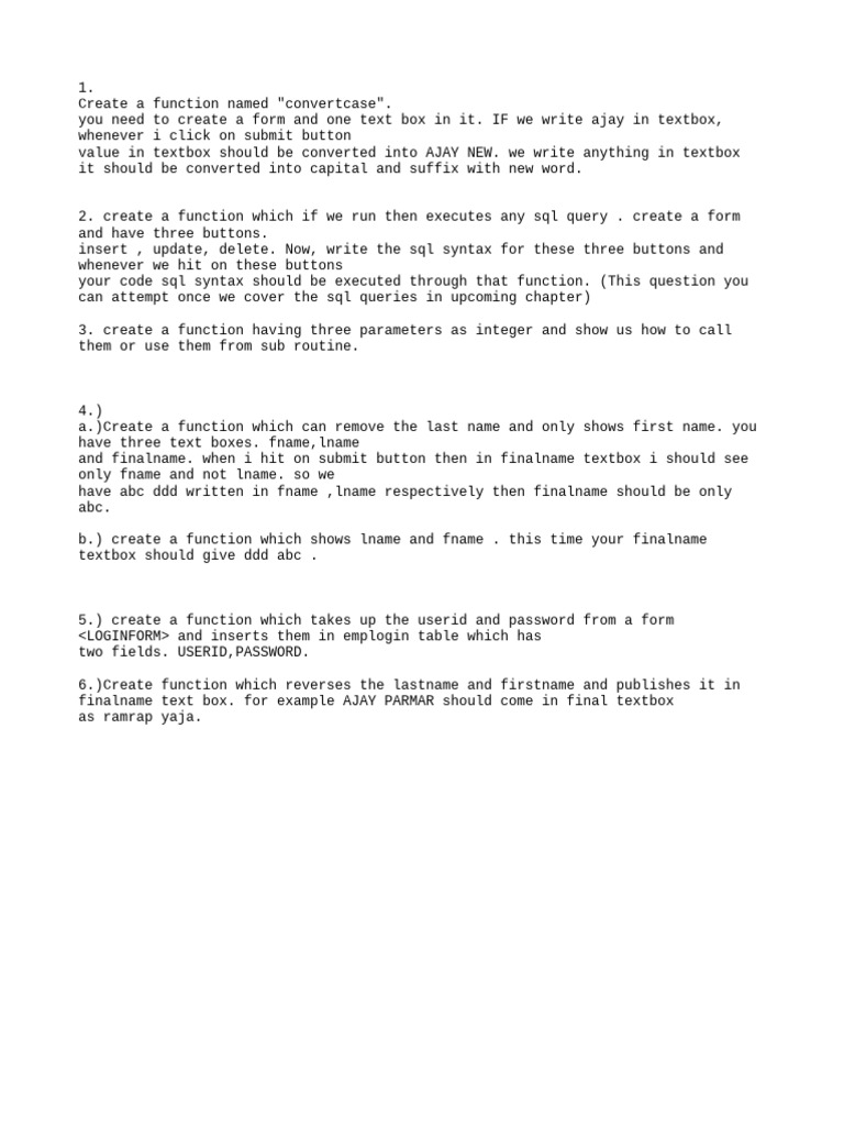 1 Functions | PDF