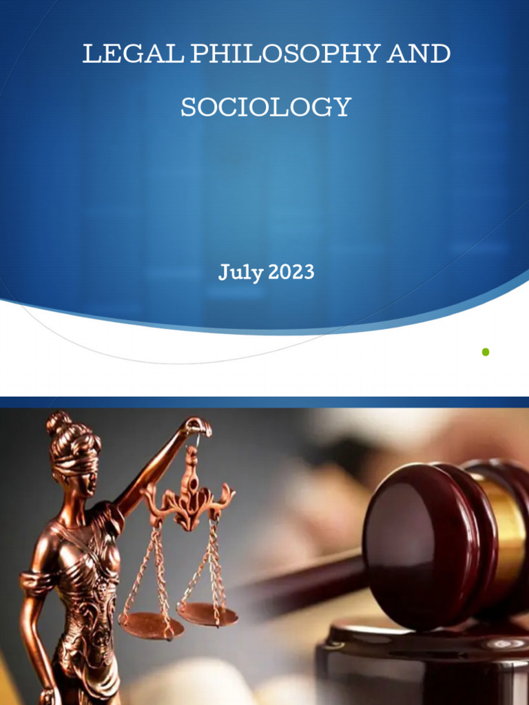 Legal Philosophy and Its Foundations | PDF | Knowledge | Jurisprudence