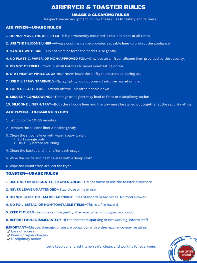 Air Fryer Usage and Cleaning Guidelines | PDF