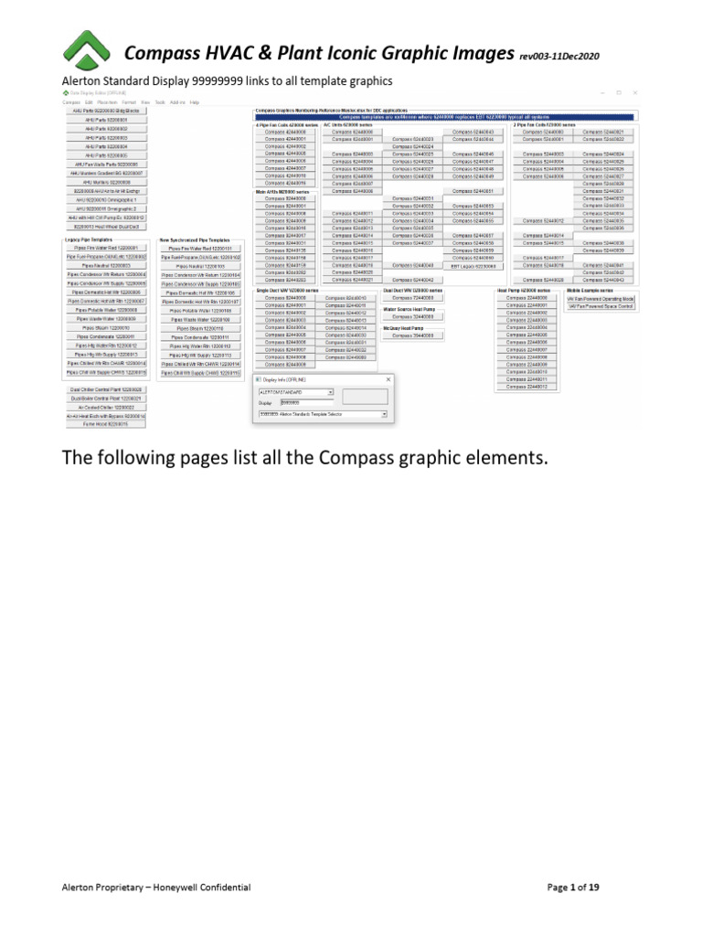 Compass HVAC Iconic Graphics Guide | PDF | Companies | Service ...